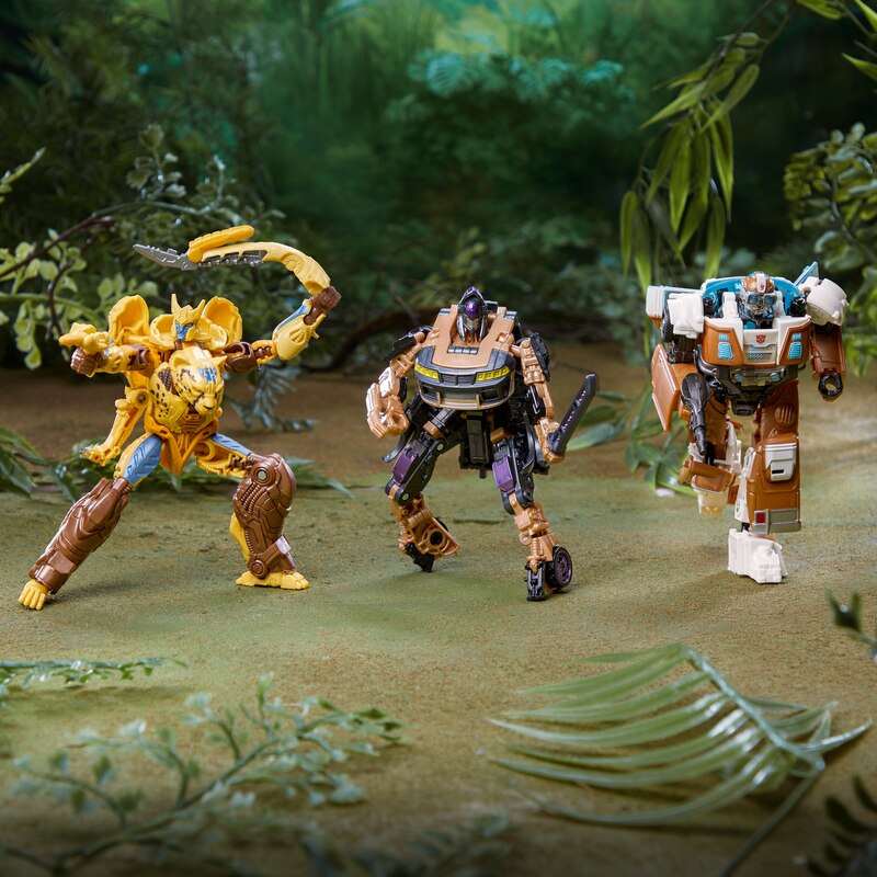 Transformers Rise of the Beasts Jungle Mission 3-Packs